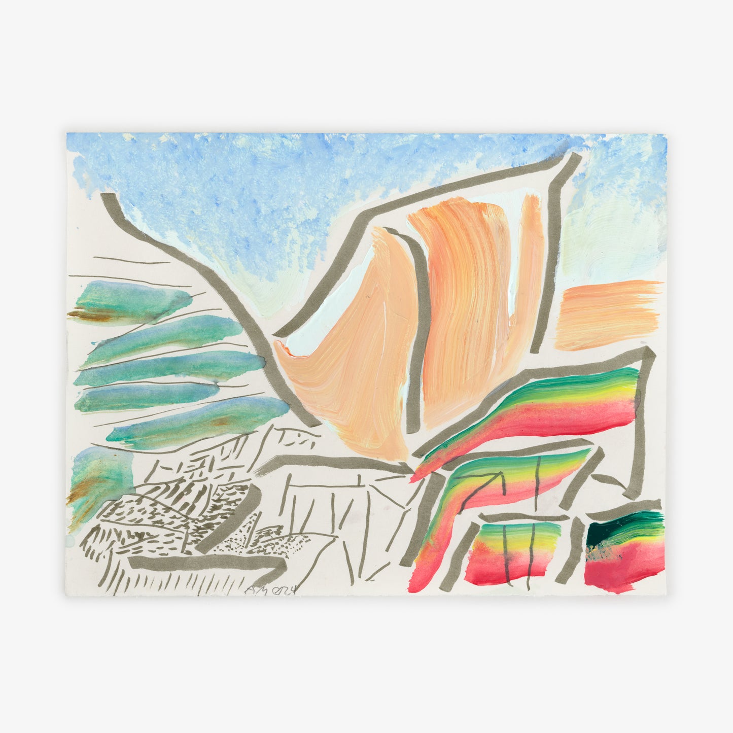 Anthony Miler - Drawing 62A