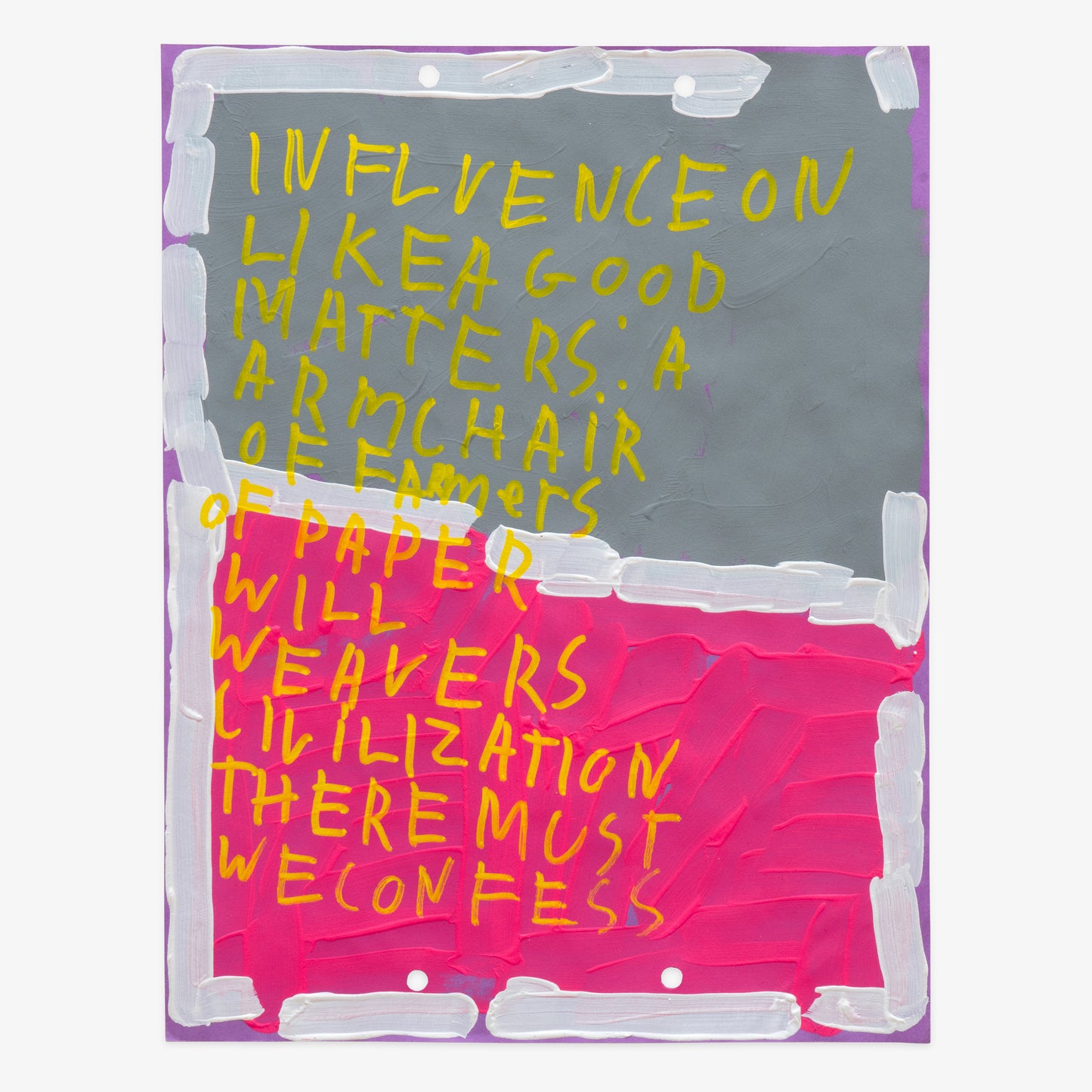Michael Mangino "Influence on Like A Good Matters: A Armchair Of Farmers Of Paper Will Weavers Civilization There Must We Confess"