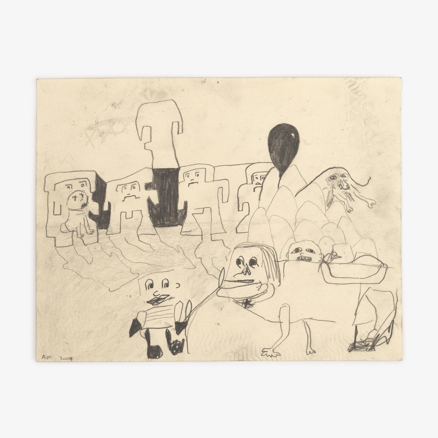 Anthony Miler - Drawing 51B