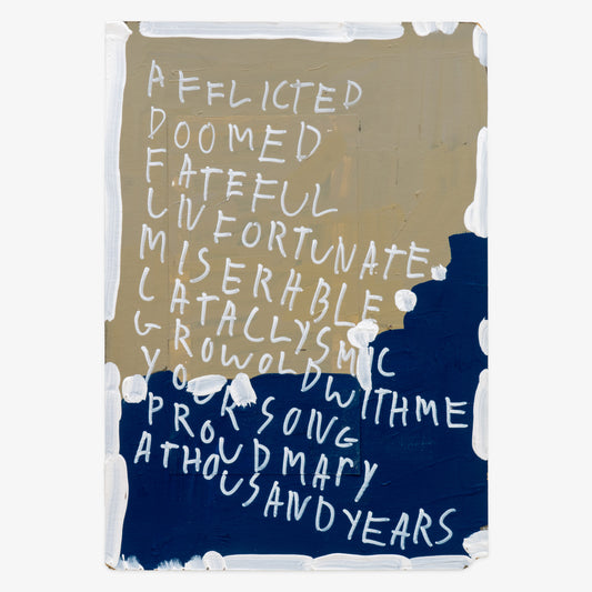 Michael Mangino "Afflicted Doomed Fateful Unfortunate Miserable Cataclysmic Grow Old With Me Your Song Proud Mark A Thousand Years"
