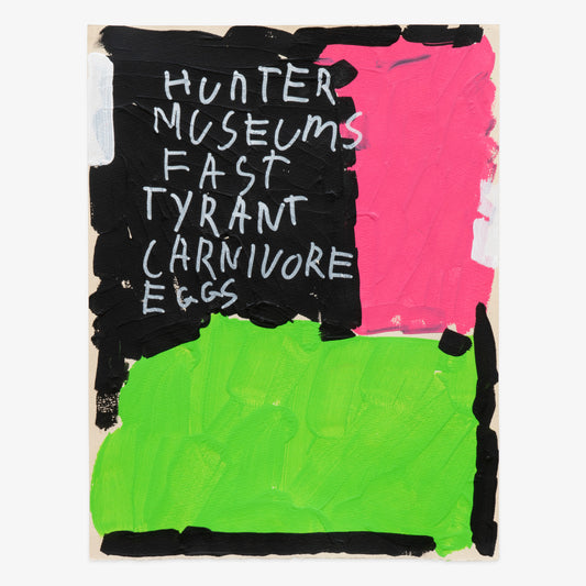 Michael Mangino "Hunter Museums Fast Tyrant Carnivore Eggs"