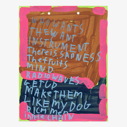 Michael Mangino "Who Wants The Want Instrument There is Sadness The Fruits Mind Radio Waves Get Up Make Them Like my Dog Rich Men in the Chain"